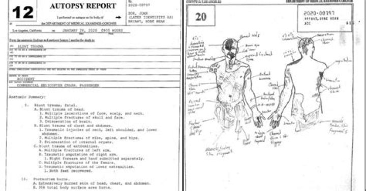 A Deeper Dive Into Gianna Bryant's Autopsy Report