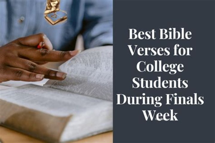 Bible Verses For Finals Success