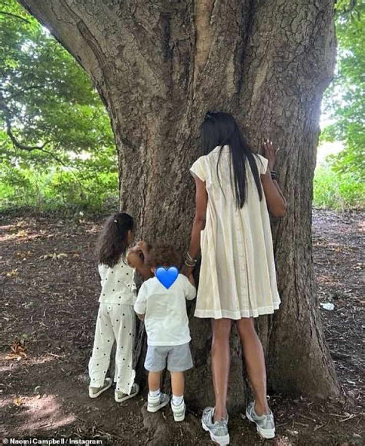 Naomi Campbell And Her Family