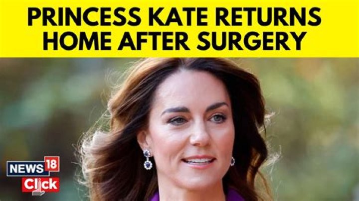 Princess Of Wales Leaves Hospital