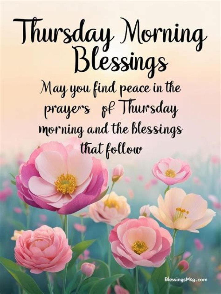 Unlock The Power Of Thursday Morning Prayer Quotes: Discover Hope And Inspiration