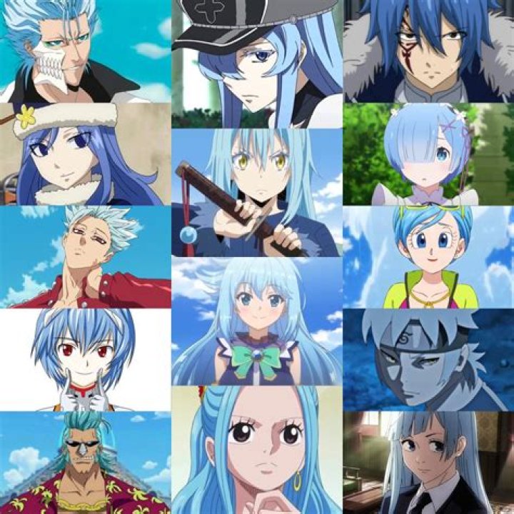 Unveil The Enchanting World Of Famous Blue-Haired Characters